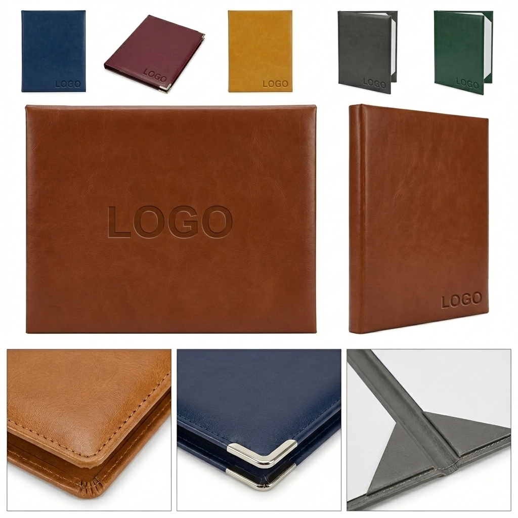 Foam-Padded Certificate Holder with Secure Corners and Custom Imprint Area