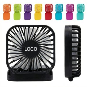 USB-C Rechargeable Foldable Neck Fan with Adjustable Airflow and Detachable Lanyard